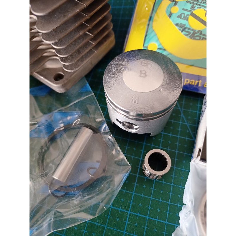 เสื้อสูบ411 แท้ ชุดซ่อมใหญ่ 9ชิ้น เครื่องตัดหญ้า411 โรบิ้น มากีต้า แรบบิท