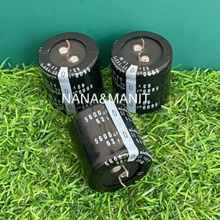 CAPACITOR 5600UF63V(VDC) 35x35MM ขาเขี้ยว (แท้ใหม่)❗️พร้อมส่งในไทย🇹🇭ชิ้นละ