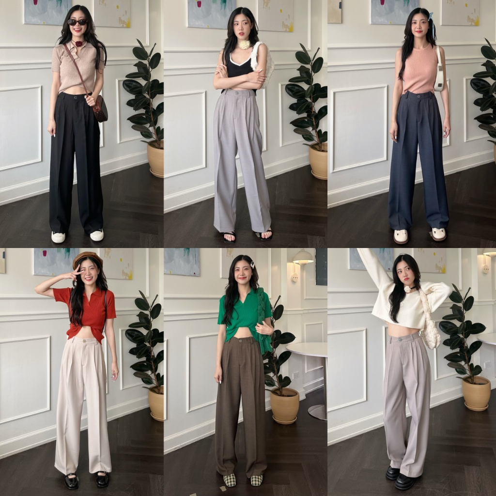 ซื้อ Bemingpants039(XS-4XL) - Clara Pants 🏝🎠 (6 สี)