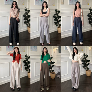 Bemingpants039(XS-4XL) - Clara Pants 🏝🎠 (6 สี)