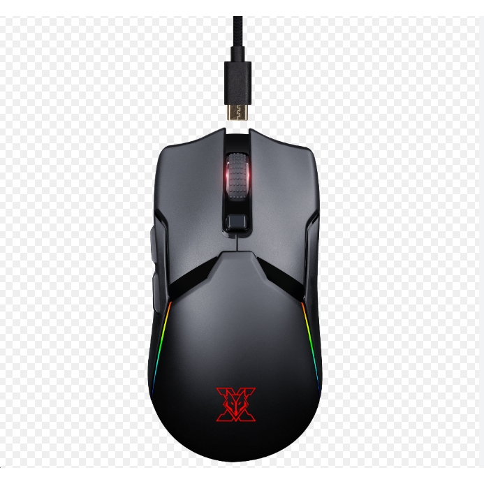 Nubwo X58 WIRELESS & WIRED MACRO เมาส์เกมมิ่งไร้สาย มีไฟ RGB ปรับ DPI ได้ ของแท้รับประกัน 2 ปี