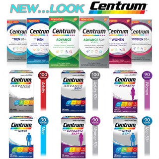 Centrum Australia เซนทรัม ออสเตรเลีย( Advance , Advance50+ 100เม็ด )( Men , Women 90เม็ด / Men50+ , Women50+ 90เม็ด )