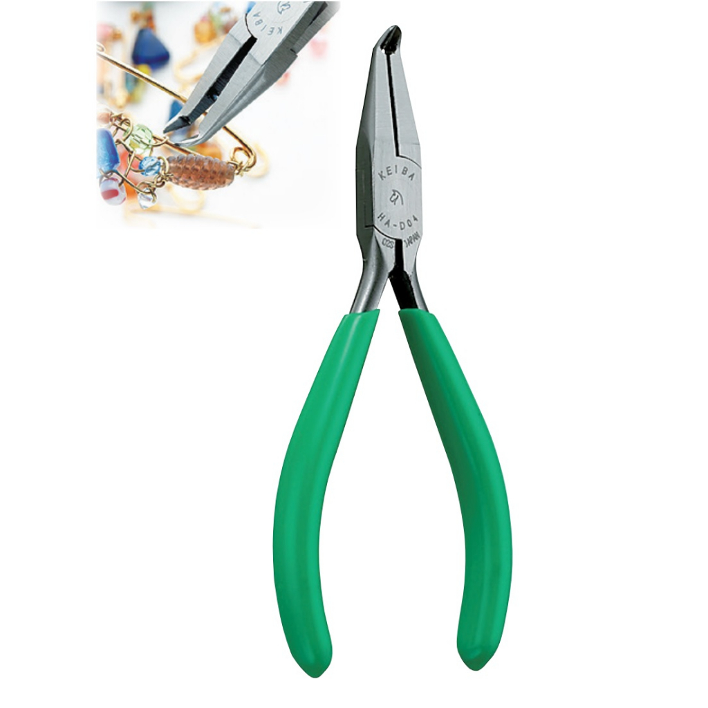 KEIBA คีมปากเฉียงมินิ ด้ามเขียว ปลายตัด 45 องศา ขนาด 5" KEIBA รุ่น HT-D04 คีมมินิ ตัดโมเดล KEIBA ญี่