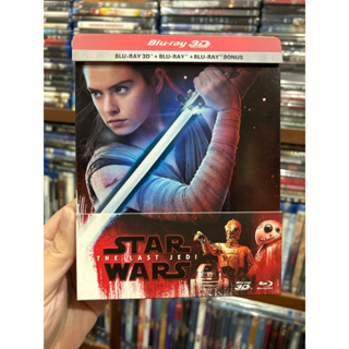 ( 2d/3d ) Blu-ray Steelbook แท้ เรื่อง Star Wars The Last Jedi มีเสียงไทย บรรยายไทย