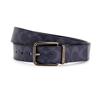 แท้💯% [ช้อปอเมริกา/เช็คใบเสร็จได้] Coach Roller Buckle Reversible Belt 38mm เข็มขัด