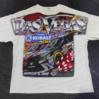 เสื้อยืด NASCAR วินเทจ OVP  LAS VEGAS motor speedway ปี 2016