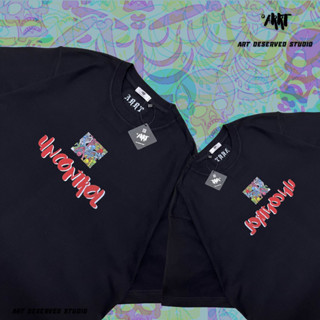 [ARRT]-เสื้อยืด Oversize ลาย Uncontrol Xslay