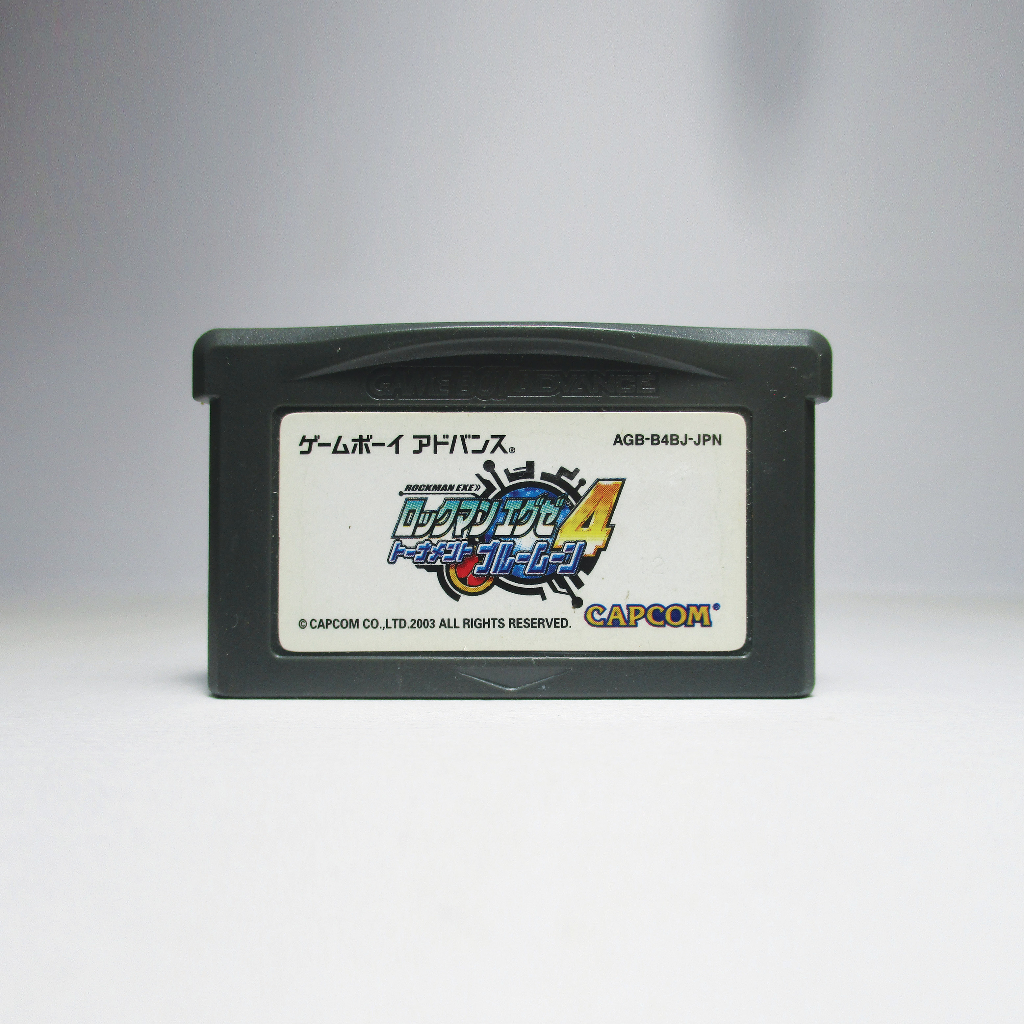 ตลับเกม RockMan EXE 4 Tournament: Blue Moon เครื่อง GBA (Game Boy Advance) ตลับแท้