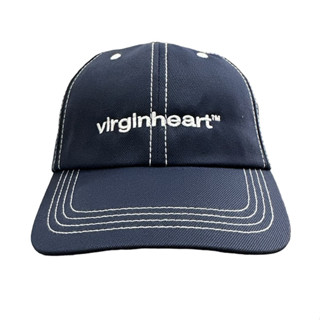 VGH VIRGINHEART LOGO WHITE TRIM CAP