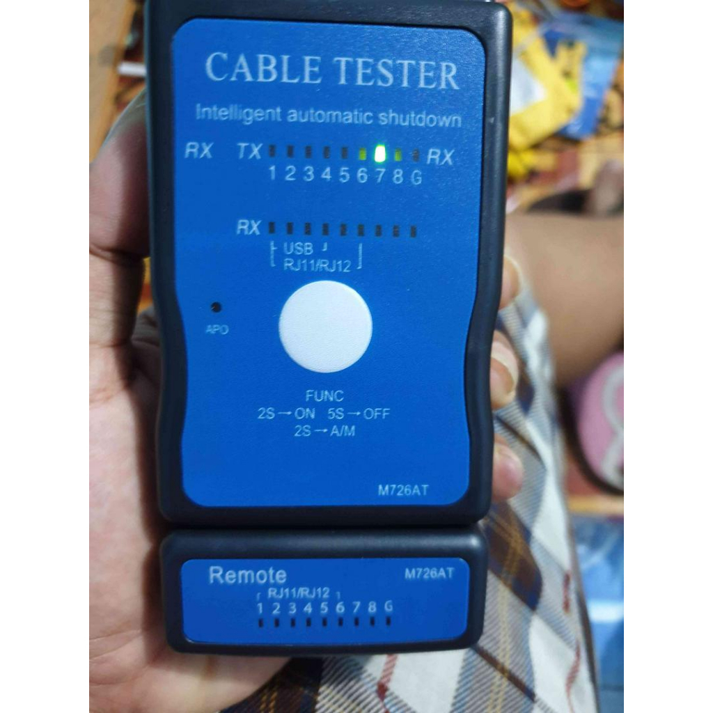 ส่งจากไทย GLINK GLT-104 อุปกรณ์ทดสอบสัญญาณ สายแลน RJ45 RJ11 Cat5e Cat6 USB Printer Network Lan Cable