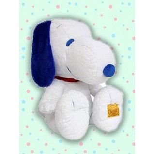 ตุ๊กตา Snoopy Big Foot Jumbo ตัวใหญ่ หูสีน้ำเงิน ปักป้ายตรงเท้า ขนาด 50 x 37 x 30 ซม.