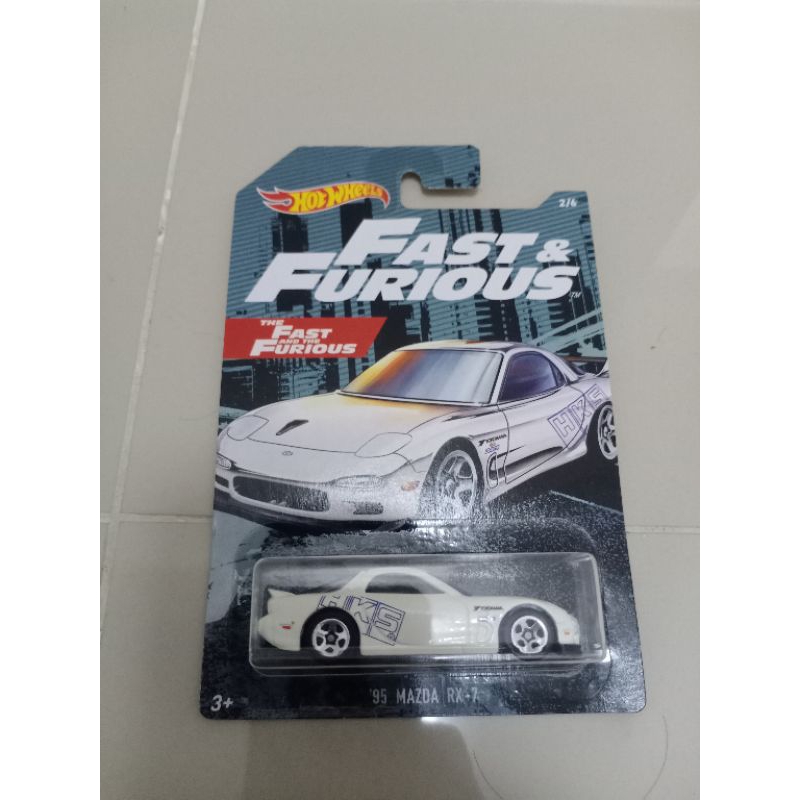 Hot wheels fast & furious Mazda Rx7