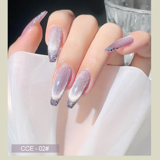 สีทาเล็บ สีลูกแก้ว กากเพชร 30 เฉดสี AS แบรนด์ดัง 15ml. CCE Set