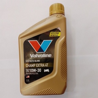 น้ำมันเครื่อง 4T Valvoline CHAMP Extra 10w-30 0.8L.