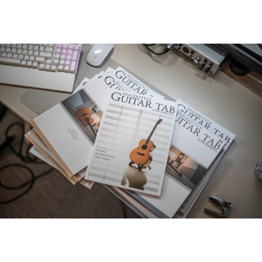 set หนังสือ Fingerstyle Tab 4 เล่ม