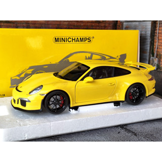 โมเดลรถPorsche991 GT3 1/18 โมเดลรถ Minichamps โมเดลรถPorsche 991 GT3  1:18 ราคา โมเดลรถ Porsche 991 Turbo s 1/18 1:18