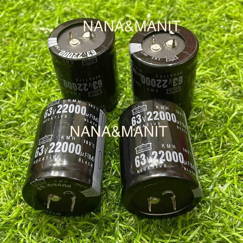 CAPACITOR 22000UF 63V อ้วน35MMxสูง45MM (แท้ใหม่)❗️พร้อมส่งในไทย🇹🇭ชิ้นละ