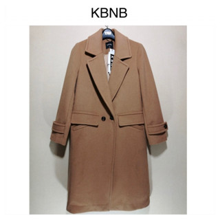 โค้ทกันหนาว โค้ทวูล โค้ทยาว เสื้อโค้ทกันหนาว 🍂แบรนด์✨KBNB✨  (WY1084)