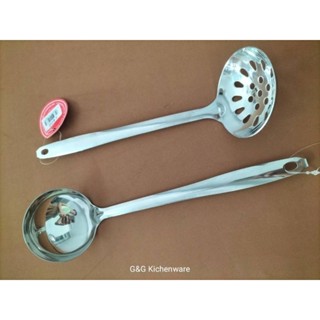 [รุ่นใหม่ พร้อมส่ง] กระบวยสุกี้ ชาบู 7cm (3นิ้ว ราคา 2อัน / 6อัน) สแตนเลสหนาขึ้น ตรา  FOFO