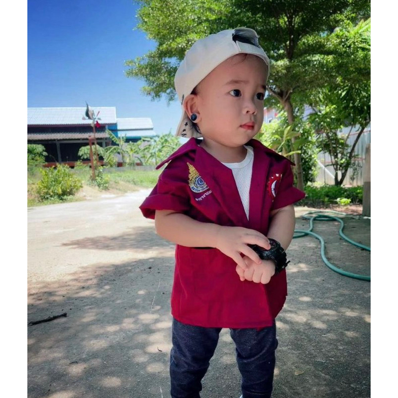 ️ราคาถูกที่สุด พร้อมส่ง ️ เสื้อเด็กช่าง มี 3 สีพร้อมส่งจ้า ราคาถูกที่สุด รับประกันเเน่นอนจ้า❤️เท่มากจ้าเเม่จ๋า พ่อจ๋า ️ ราคา ถูกที่สุด ดีลบีเคเค แกลเลอรีภาพที่ 3