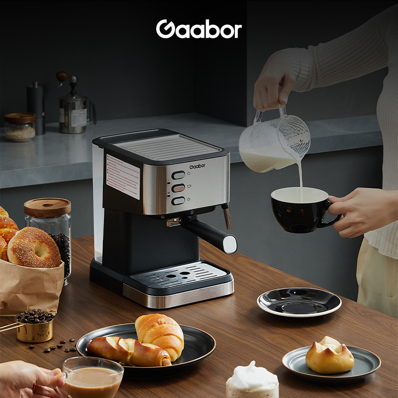 Gaabor 1.7 ลิตร เครื่องชงกาแฟ 850W เครื่องทำกาแฟ เครื่องทำกาแฟสด Coffee ...