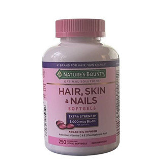 Natures Bounty Hair, Skin and Nails, 250 Softgels