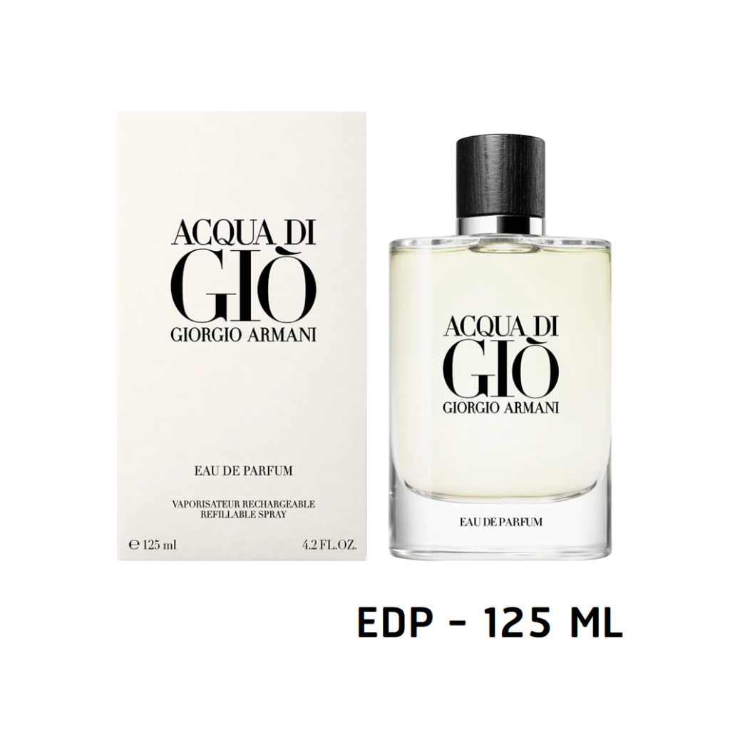 EDP - Armani Acqua Di Gio Pour Homme EDP 125 ml - Refillable กล่องซีล