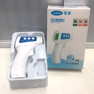 ปรอทวัดไข้ทางหน้าผาก ดิจิตอล infrared thermometer มีคู่มือภาษา