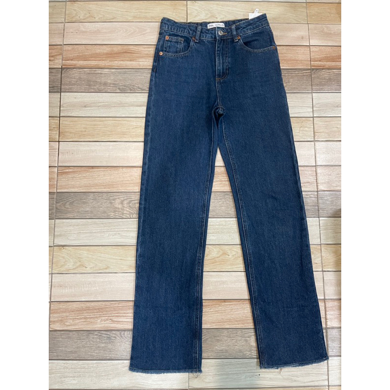 ZARA JEANS กางเกงยีนส์ขากระบอก