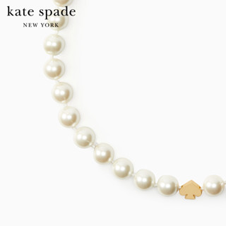 KATE SPADE NEW YORK EVERYDAY SPADE PEARL NECKLACE KC775 สร้อยคอ