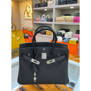 Hermes birkin หนังเเท้ทั้งใบ งานสวย free box set  Grad original  Size 30CM