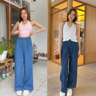 Gigi pants by sistersfabric กางเกงขายาวผ้ายีนส์