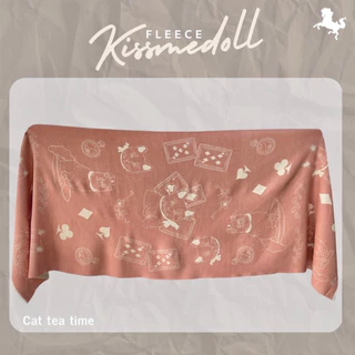 Kiss Me Doll ผ้าพันคอ/ผ้าคลุมไหล่ คอลเลคชั่น Fleece (ผ้าหนา) ขนาด 180 x 70 cm.