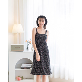 LULU BLOSSOMS - Irene Dress (Color: Black)