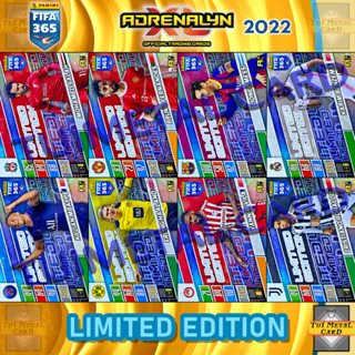 PANINI FIFA 365 2022 ADRENALYN XL: LIMITED EDITION การ์ดสะสมฟุตบอล Football Trading Card