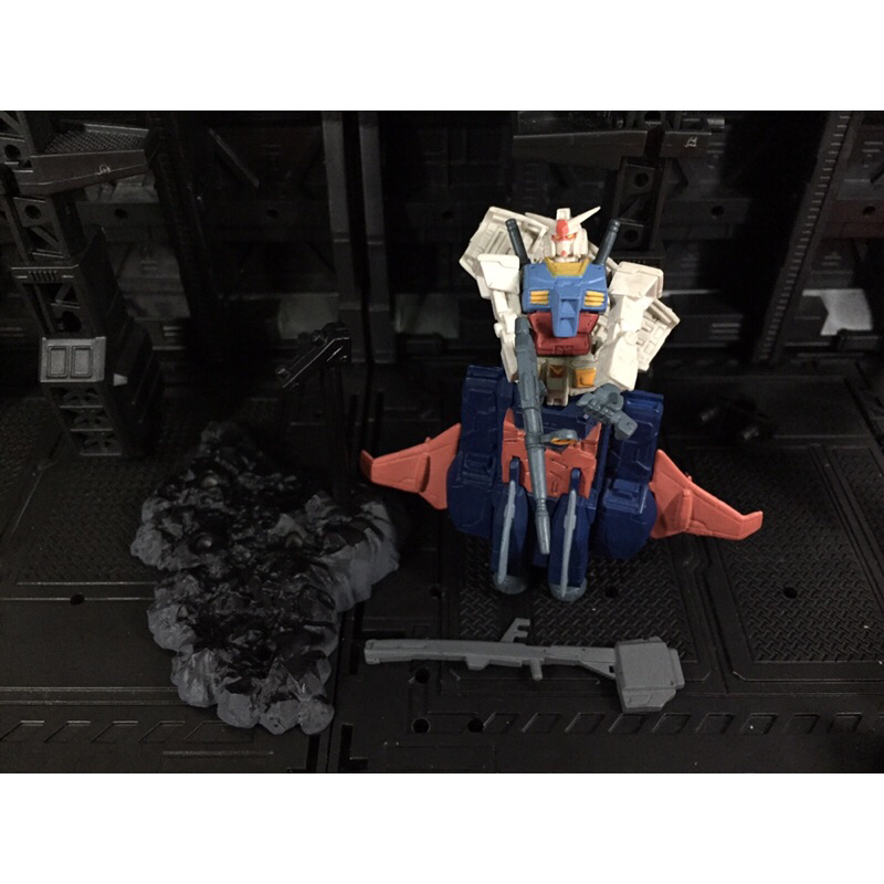 โมเดลกันดั้ม Gundam RX78 G-Fighter Diorama Scene