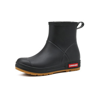 รองเท้าบูทกันฝนแฟชั่น กันน้ำ กันลื่นทนต่อการสึกหรอ รองเท้าลำ…