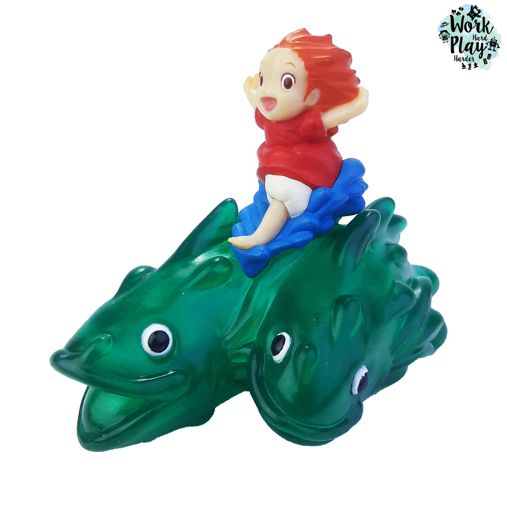 Studio Ghibli Ponyo on the Cliff by the Sea Ponyo Running on Waves Figure สตูดิโอ จิบลิ โปเนียว รันน
