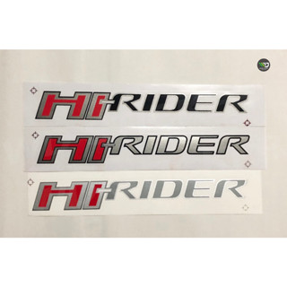 สติกเกอร์ HI-RIDER สำหรับ FORD RANGER ปี 2012 - 2015  **หากมีข้อสงสัยทักแชทก่อนสั่งซื้อสินค้า**