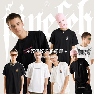 9FEB เสื้อยืดแขนสั้น รุ่น OVERSIZED ลายปัก 9F001-9F022