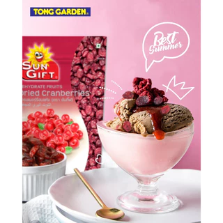 Tonggarden แครนเบอร์รี่อบแห้ง 110 กรัม (ซิป)