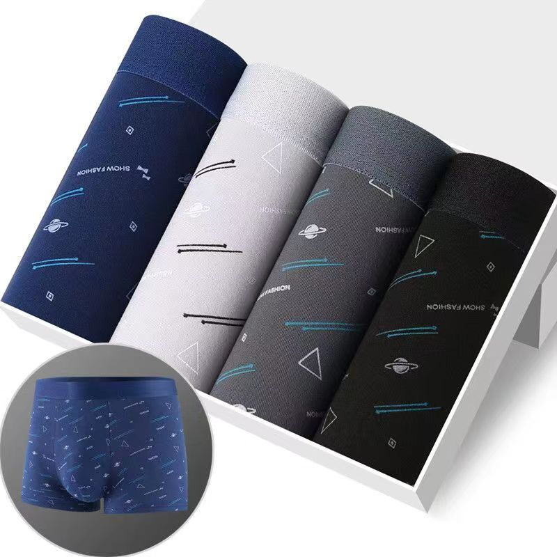 กางเกงในชาย ผ้านิ่ม ใส่สบาย ขอบไม่เจ็บ ของแท้100%กางเกงบ๊อกเซอร์ผู้ชายผ้าทอ สำหรับวัยรุ่นชายไทย underwear - รูปที่ 6