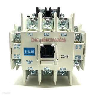 S-N25 แมกเนติก คอนแทกเตอร์(MAGNETIC CONTACTOR) 110VAC  220VAC  380VAC ของใหม่ สินค้าพร้อมส่ง