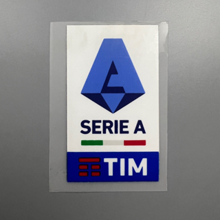 อาร์ม ติดเสื้อฟุตบอล กัลโช่ ซีรี่เอ 2022-23  ลีค อิตาลี่ Calco Series A Patch Badge แบบเฟลค ของอยู่ไทย มีสตอคพร้อมส่ง