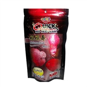 อาหารปลาหมอสี Okiko Quick Red 100G โอคิโค ควิคเรด (แดง)