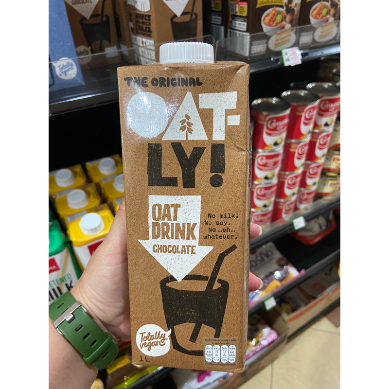 น้ำนมข้าวโอ๊ต oatly drink 1ลิตร รสช็อกโกแลต