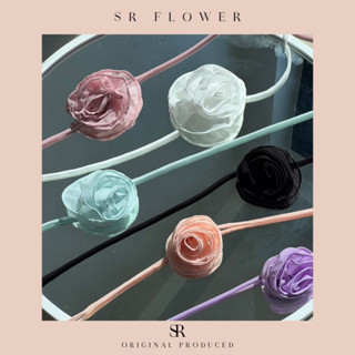 SISTER.RRR : SRFLOWER สร้อยคอ Chockerดอกไม้