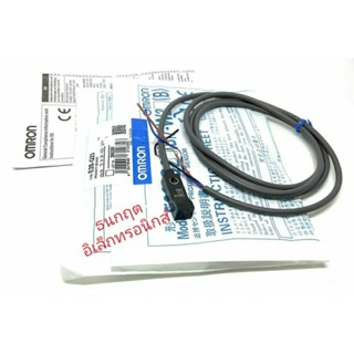 Omron E2S-Q23 PROXIMITY SENSOR 12-24VDC  1M (ของใหม่) ระยะ2.5mm 3สาย ชนิด NPN-NO