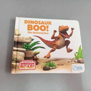 #มือสอง Boardbook : Dinosaur Boo! The Deinonychus