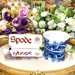 Spode Blue Italian Ramekin Oven to Table ถ้วยอบ ถ้วยแบ่ง